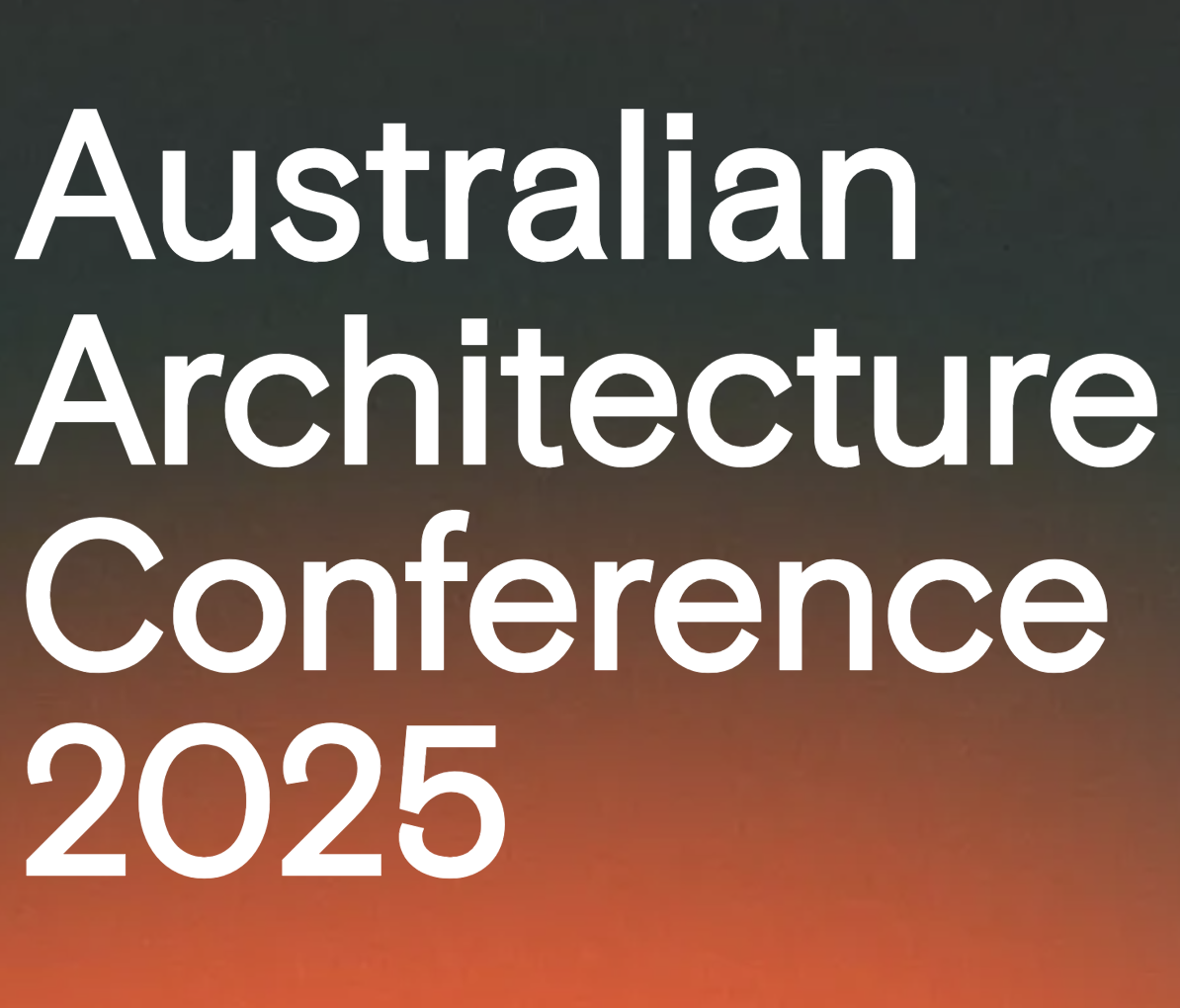 Studio Bright | Australian Architecture Conference, 2-3 May 2025